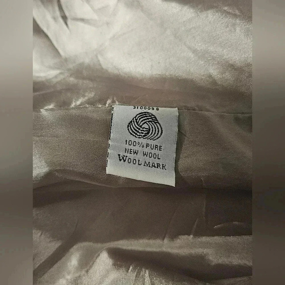 Pendleton 100% Fine Wool Beige One  button Slim fit Blazer Jacket Sz 6 - Picture 2 of 6